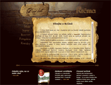 Tablet Screenshot of krcma.cz